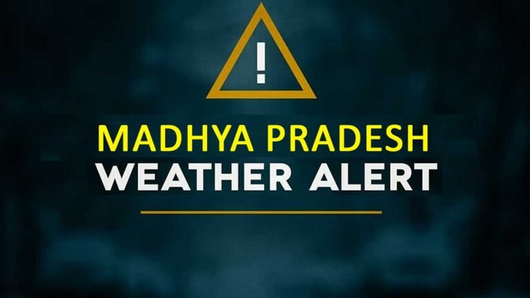 MP WEATHER UPDATE: एमपी के 26 जिलों में बारिश के साथ बिजली और कई जिलों में रात में लू और गर्मी का अलर्ट