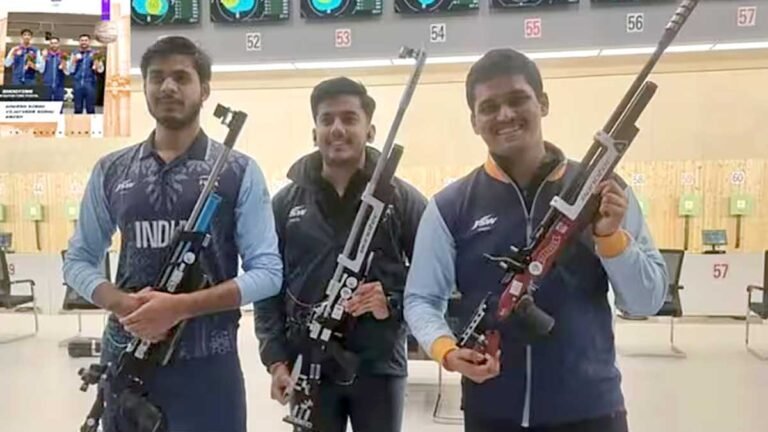 Asian Games 2023 India Gold: भारत के  गोल्डन बॉयज़! MP के ऐश्वर्य तोमर ने चीन के रिकॉर्ड को तोड़कर बनाया नया विश्व रिकॉर्ड