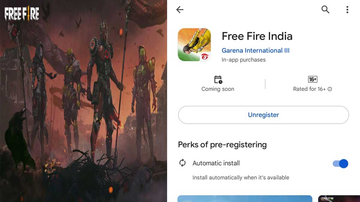 Free Fire India New Release Date And Time