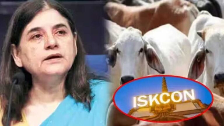 ISKCON के खिलाफ ‘उस’ विवादित बयान पर मेनका गांधी को 100 करोड़ का मानहानि नोटिस
