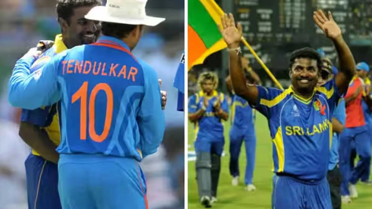 Muttiah Muralitharan named 800