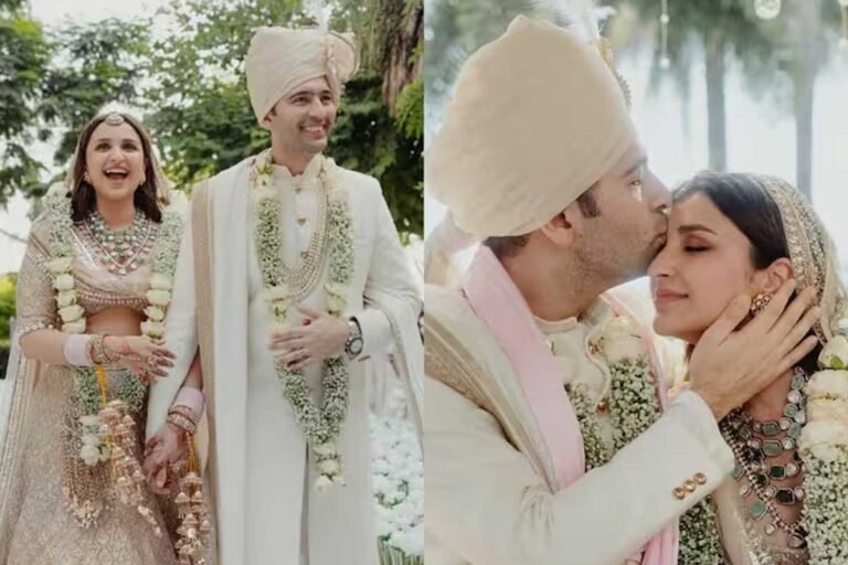 Parineeti-Raghav Wedding: परिणीति-राघव की शादी के बाद पति-पत्नी के रूप में पहली तस्वीरें आई सामने