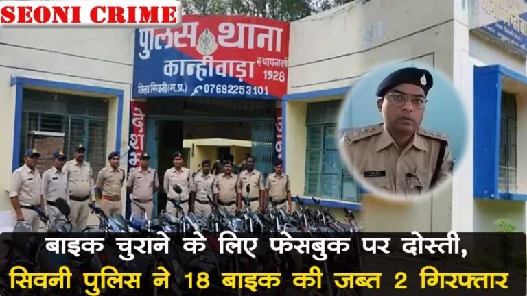 Seoni Crime: बाइक चुराने के लिए फेसबुक पर दोस्ती, सिवनी पुलिस ने 18 बाइक की जब्त; 2 गिरफ्तार