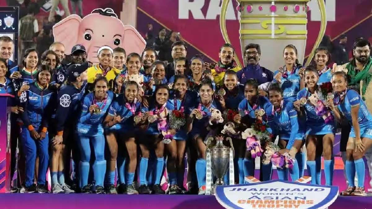 Asian Champions Trophy भारतीय महिला टीम ने फाइनल में जापान को 40 से