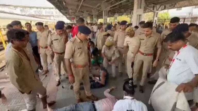 दिवाली से पहले दुखद घटना: सूरत रेलवे स्टेशन पर दिल दहलाने वाली घटना, एक मौत, कुछ बेहोश और कई घायल