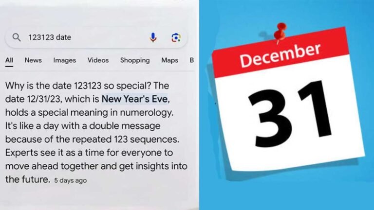 Today’s Date: आज की तारीख 123123 इतनी खास क्यों है? Google ने कहा, ‘100 साल बाद…’
