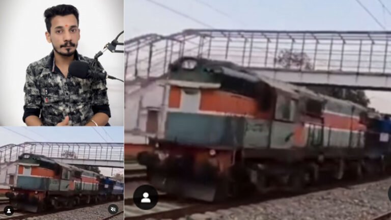 ड्राइवर के बिना 78 किमी तक मालगाड़ी ट्रैक पर दौड़ी; देखें विडियो