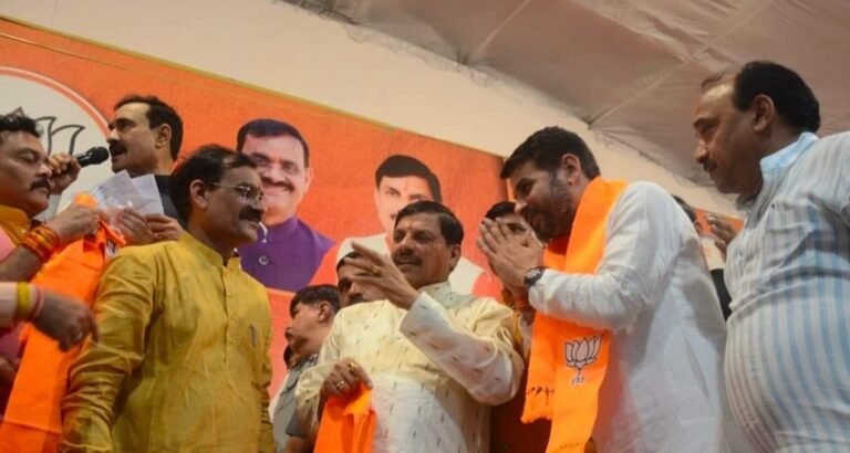 सिवनी: सीएम मोहन यादव के समक्ष आनंद पंजवानी के साथ नानू पंजवानी ने थामा भाजपा का दामन