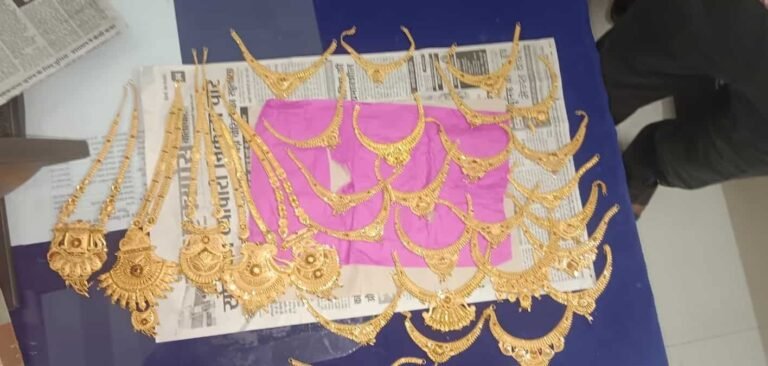 सिवनी: आचार संहिता के बीच 28 लाख रूपये के सोने के जेवरात जप्त