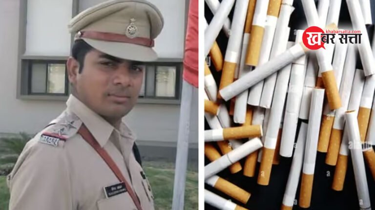 फ्री में सिगरेट देने से किया मना तो एसआई शैलेन्द्र अग्रवाल ने दुकानदार को पीटा; डीसीपी ने किया निलंबित – Indore News