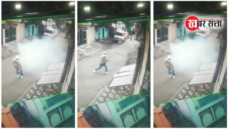 जबलपुर में ‘प्रोटेक्शन मनी’ नहीं देने पर व्यक्ति ने धमकी दी, बम फेंके, गोलियां चलाईं – VIDEO