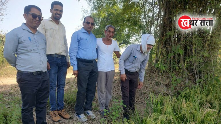कृषि वैज्ञानिकों ने सिवनी जिले के खेतों का किया भ्रमण
