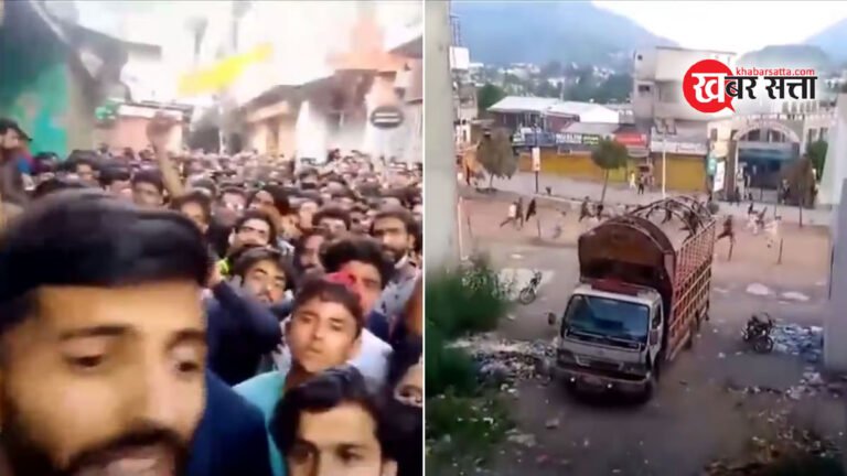 POK में स्थानीय लोगों ने पाकिस्तानी सेना को पीटा, कपड़े फाड़े, तिरंगा लहराया, आजादी के नारे लगाए; POK के भारत में शामिल होने की मांग तेज