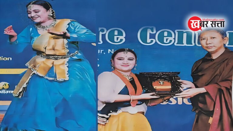 सिवनी की प्रख्यात कथक नृत्यांगना डॉ. गुंजन तिवारी काठमांडू, नेपाल में ‘नृत्य मणी सम्मान-2024’ से सम्मानित