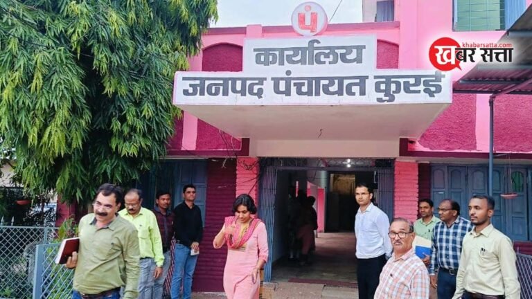 सिवनी कलेक्टर संस्कृति जैन ने किया कुरई के शासकीय कार्यालयों का निरीक्षण