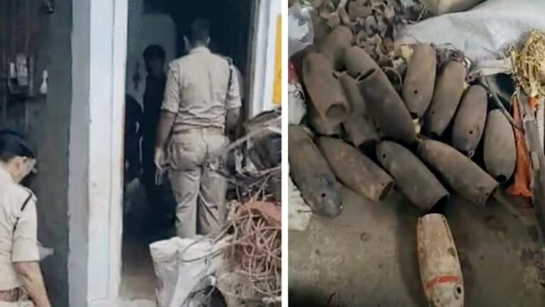 MP BREAKING: 15 अगस्त से पहले पुलिस कर रही थी जांच, MP के बैतूल में कबाड़खाने में जिंदा बम और 15 खोखे मिले