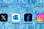 Facebook App Icon Black