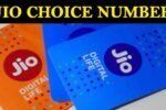 Jio Choice Number