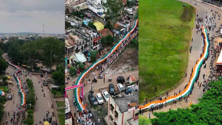 सिवनी: जिला मुख्यालय में “हर घर तिरंगा अभियान” अंतर्गत विशाल तिरंगा यात्रा सम्पन्न