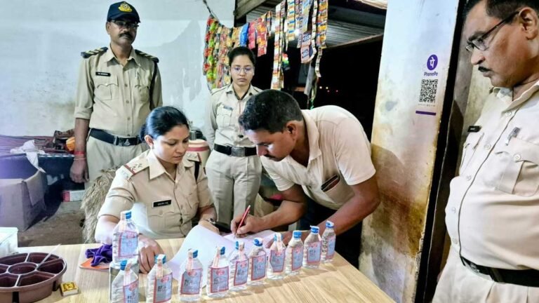 सिवनी में अवैध शराब का कारोबार: 9 आपराधिक प्रकरण दर्ज, 1 लाख 20 हजार की अवैध शराब एवं महुआ लाहन जप्त