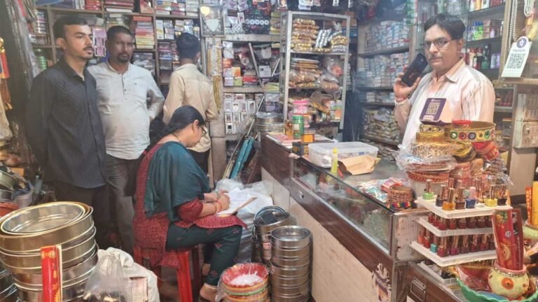 सिवनी: बुधवारी पहुंची खाद्य विभाग की टीम, सुरक्षा मानक अधिनियम अंतर्गत प्रकरण दर्ज
