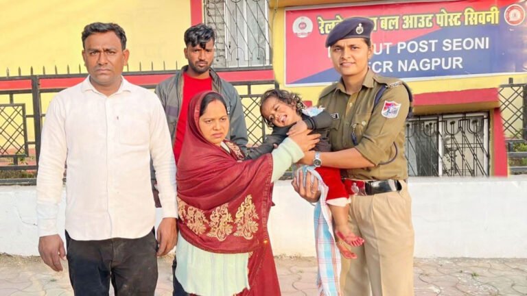 सिवनी: चलती ट्रेन से गिरी 18 माह की मासूम, शहडोल-नागपुर एक्सप्रेस में हुआ हादसा, रेलवे पुलिस और ग्रामीणों ने पेश की मिसाल
