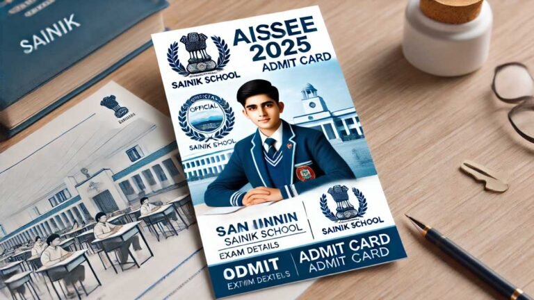 Sainik School Admit Card 2025-26: सैनिक स्कूल एडमिट कार्ड 2025-26, एग्जाम डेट 5 अप्रैल 2025