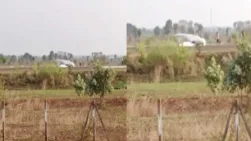 सिवनी में विमान हादसा: लैंडिंग के दौरान हवाई पट्टी पर फिसलने से पलटा विमान, प्रशिक्षण व्यवस्था पर उठे सवाल