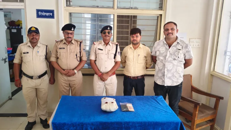 सिवनी पुलिस को बड़ी सफलता: 720 ग्राम गांजे के साथ तस्कर वेदप्रकाश झरिया गिरफ्तार