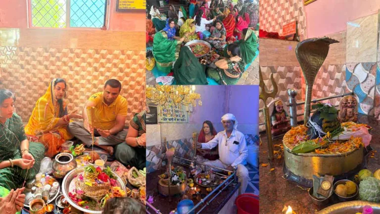 सिवनी: पिप्लेश्वर हनुमान मंदिर में आज 11वें दिन हुआ भव्य महारुद्राभिषेक, शिव भक्ति में लीन हुए RPF प्रभारी विनोद साहू
