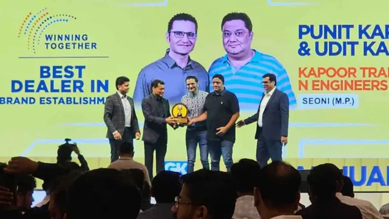 सिवनी: कपूर ट्रेडर्स एंड इंजीनियर्स ने रचा इतिहास, लगातार पाँचवीं बार जीता ‘बेस्ट डीलर’ अवार्ड
