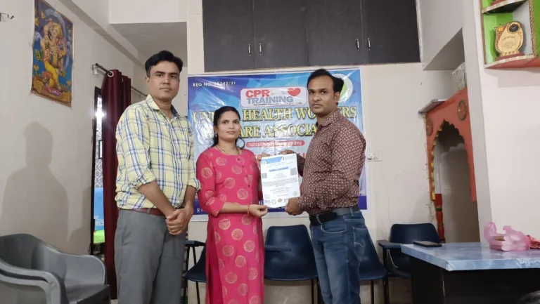 सिवनी: डॉ. वर्षा पटले बनीं यूनाइटेड हेल्थ वर्क वेल्फेयर एसोसिएशन की जिलाध्यक्ष