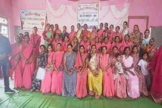 Women's self-reliance mantra echoed in the CLF annual meeting of Barghat, 347 groups and 4268 families joined the new resolution!