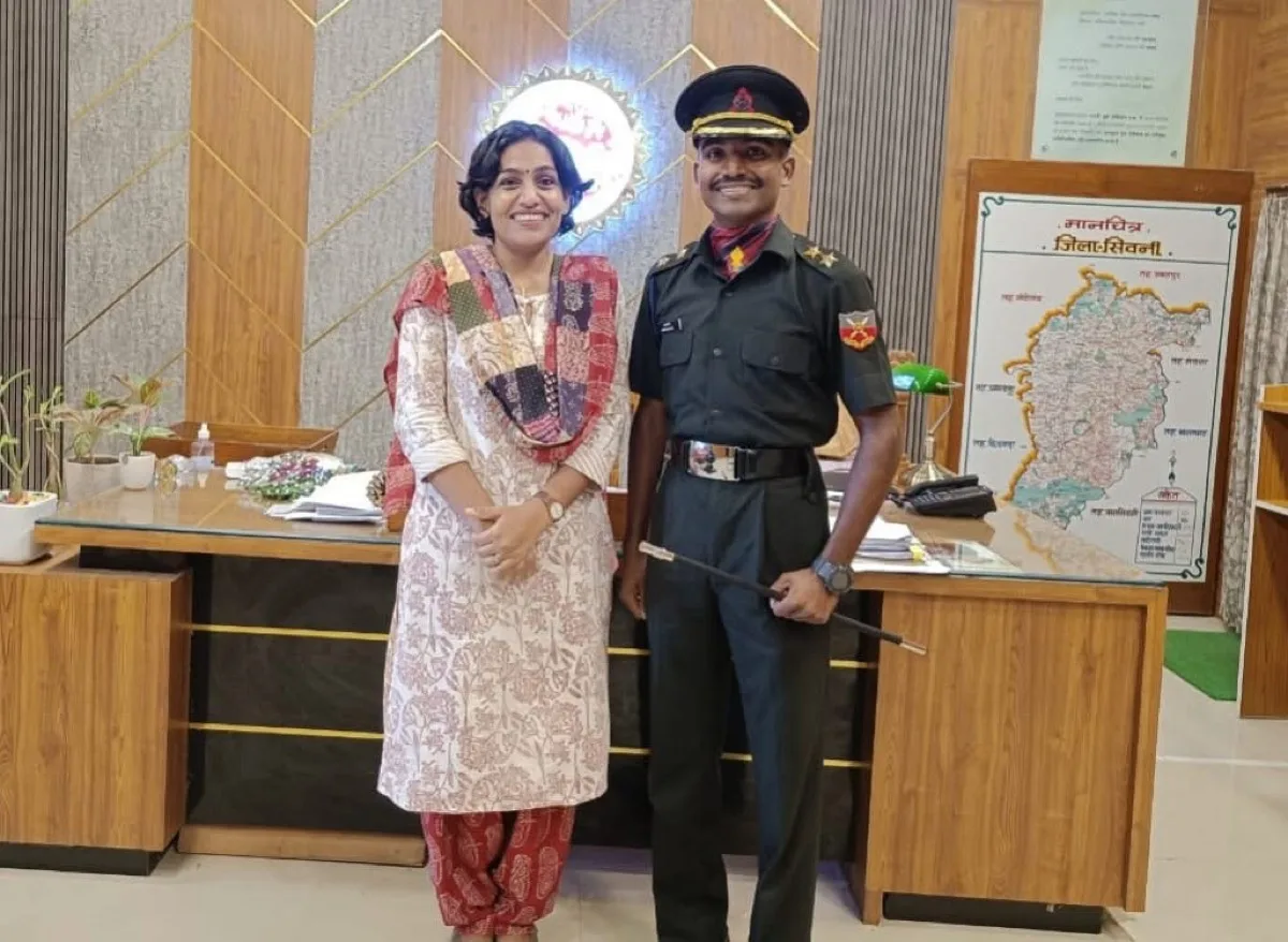 Proud moment for Seoni: Aabhas Rahangdale became Indian Army officer after rejecting IIT package