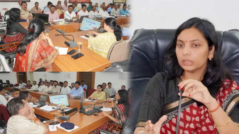 सिवनी कलेक्टर शीतला पटले ने कृषि से संबंधित विभागों की बैठक ली