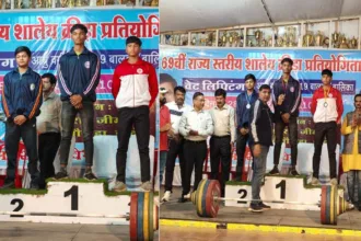 Seoni: Barghat's son shines! Vishal wins at the state level and will travel to Arunachal Pradesh for the national weightlifting competition.
