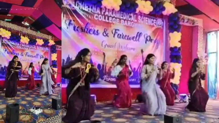 SEONI के BARGHAT में शिक्षा के मंदिर में ‘आइटम डांस’ का मंच! चिकनी चमेली पर थिरका चेतना पैरामेडिकल कॉलेज; BJP के  संस्कारों के आइटम शो का वीडियो वायरल