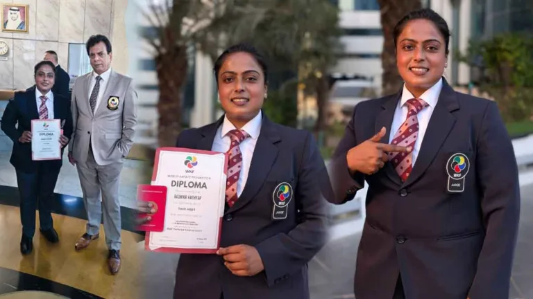 इतिहास रचने वाली सिवनी की बेटी सेंसेई राधिका कश्यप: MP की पहली महिला बनीं WKF जज, दुबई में लहराया परचम