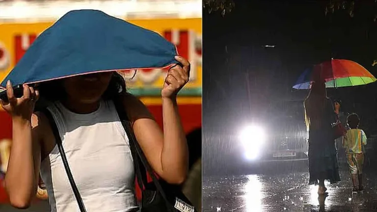 MP WEATHER UPDATE: 45°C के पार पहुंचा पारा, 18 जिलों में बारिश-ओलावृष्टि का अलर्ट, तेज आंधी से मौसम में बड़ा बदलाव
