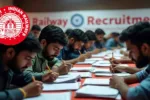 RRB JE Recruitment 2026 के तहत रेलवे जूनियर इंजीनियर भर्ती का सांकेतिक पोस्टर।