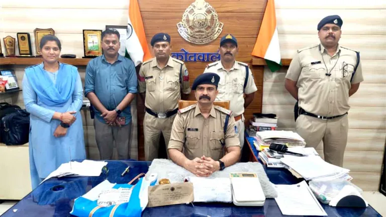 सिवनी में गांजा तस्करी पर पुलिस का एक्शन, 308 ग्राम गांजे के साथ महिला गिरफ्तार