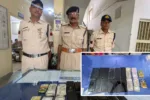 लखनादौन में पुलिस द्वारा जुआ खेलते आरोपियों से नकदी, मोबाइल और मोटरसाइकिल जब्त करने की कार्रवाई।
